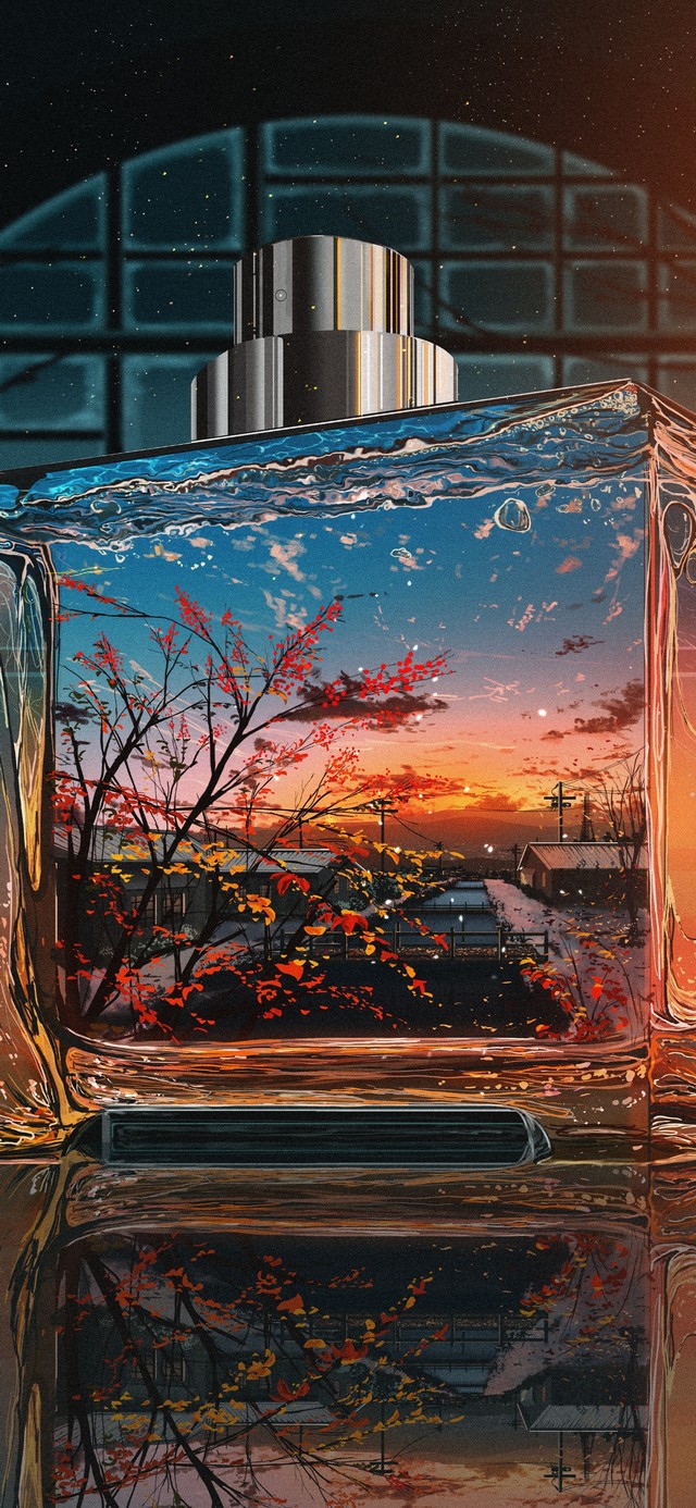 梦幻化妆中的世界