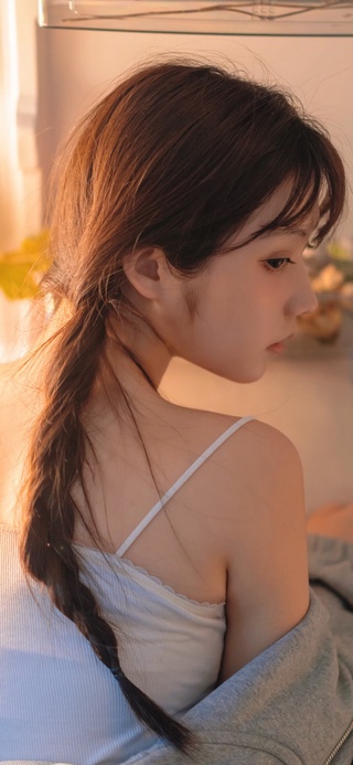 唯美侧脸