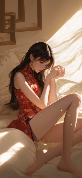 眉黛隐约如远山