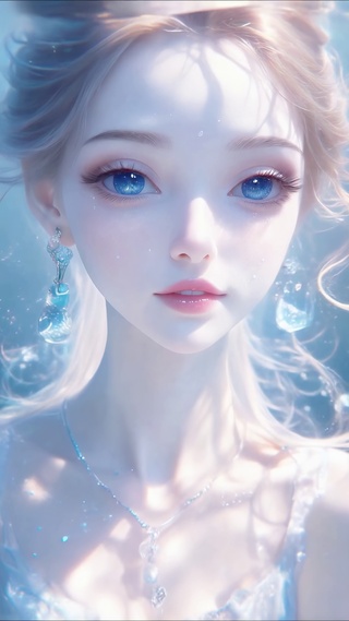 眼睛里闪着星星