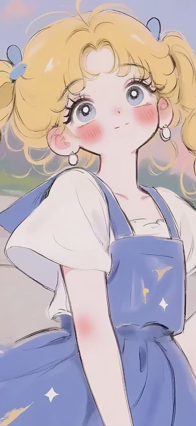 双马尾女孩