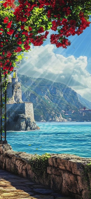 清新海景