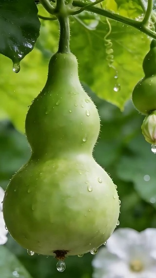 雨天葫芦树