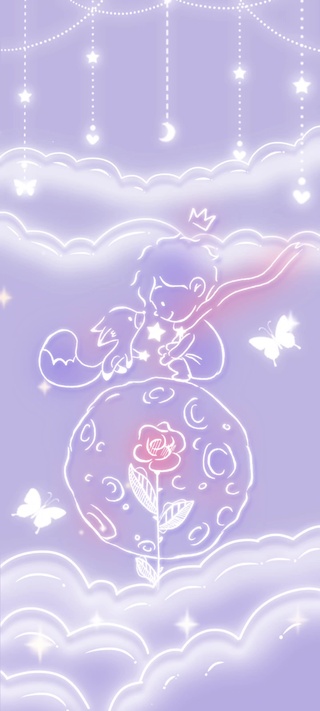 紫色梦幻星球王子