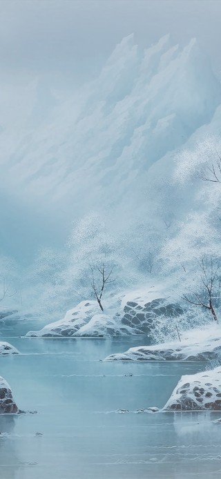 梦幻雪景