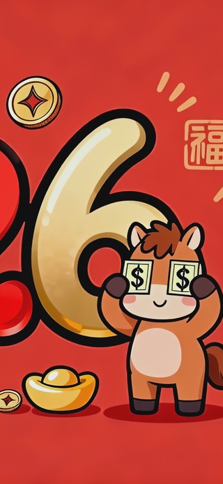 开心發财打工人