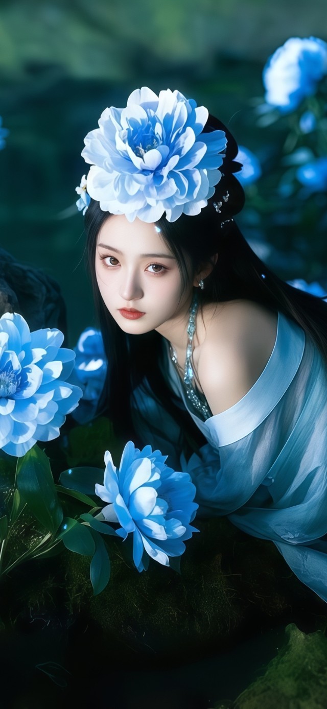  绝色古风山海经绝世美女