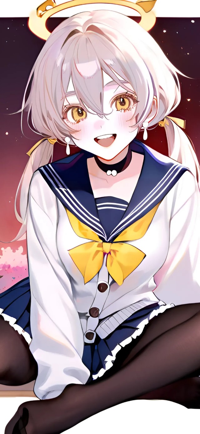 阿慈古日富美-黑丝萝莉插画