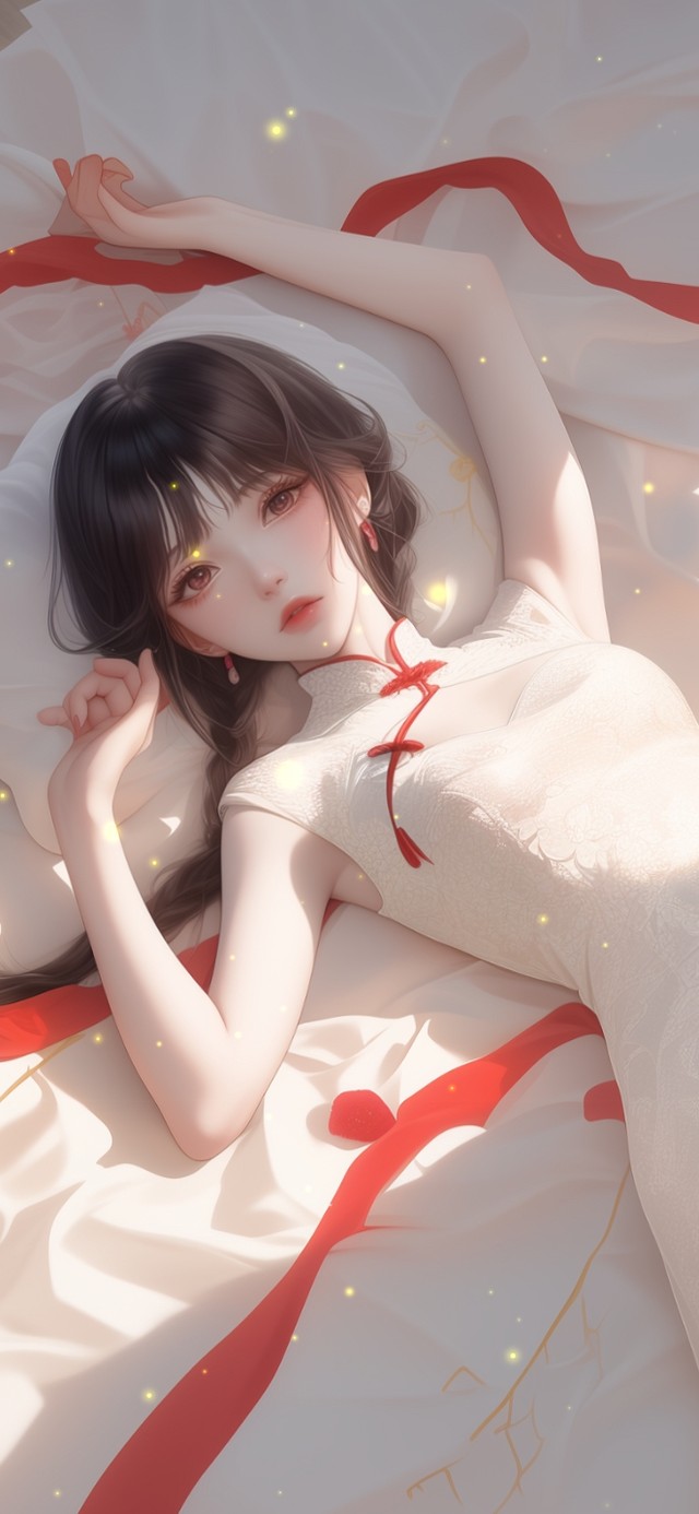 眼波流转间尽是温柔与爱意