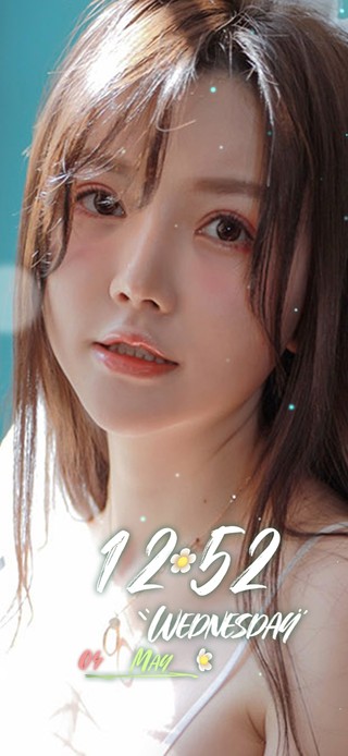 简约小清新美女壁纸