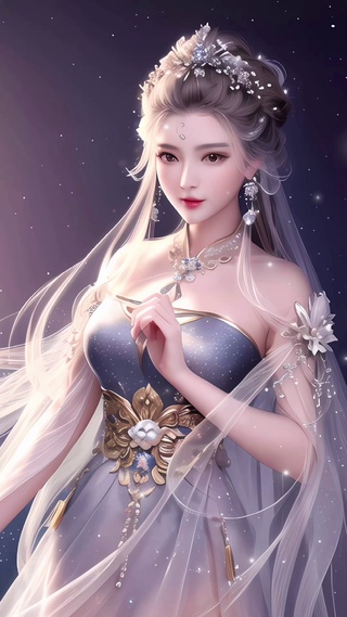 原创AI古风女神
