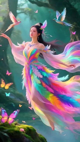 飞天美女