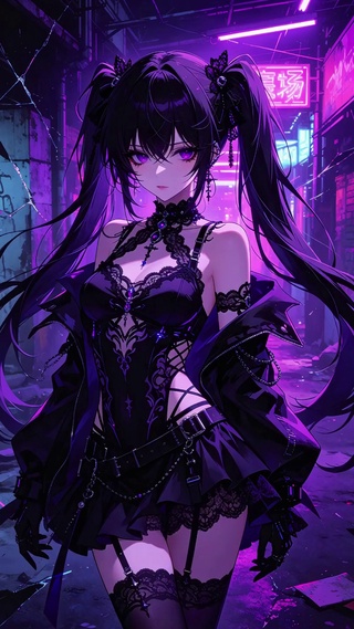 二次元黑暗女孩