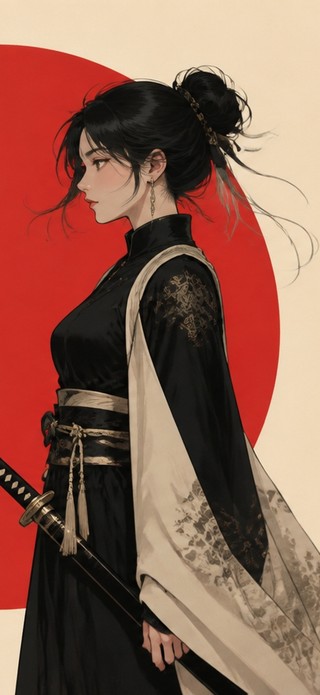简约女武士