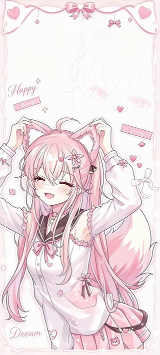 二次元小狐狸少女