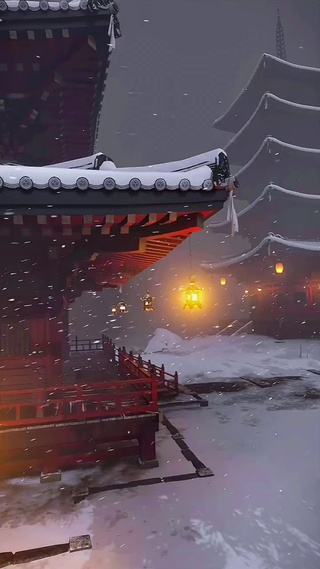 唯美冬雪