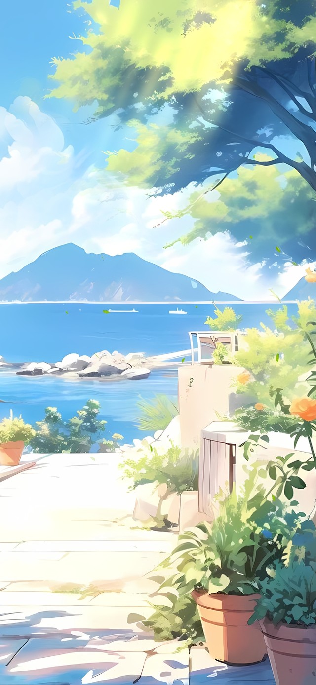 海边沙滩