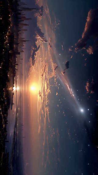 银河夜空