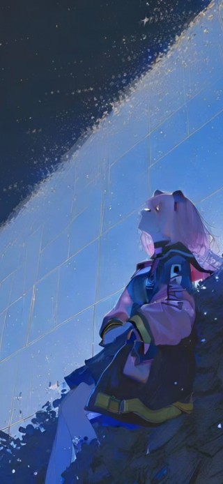 星空下的少女-澄闪