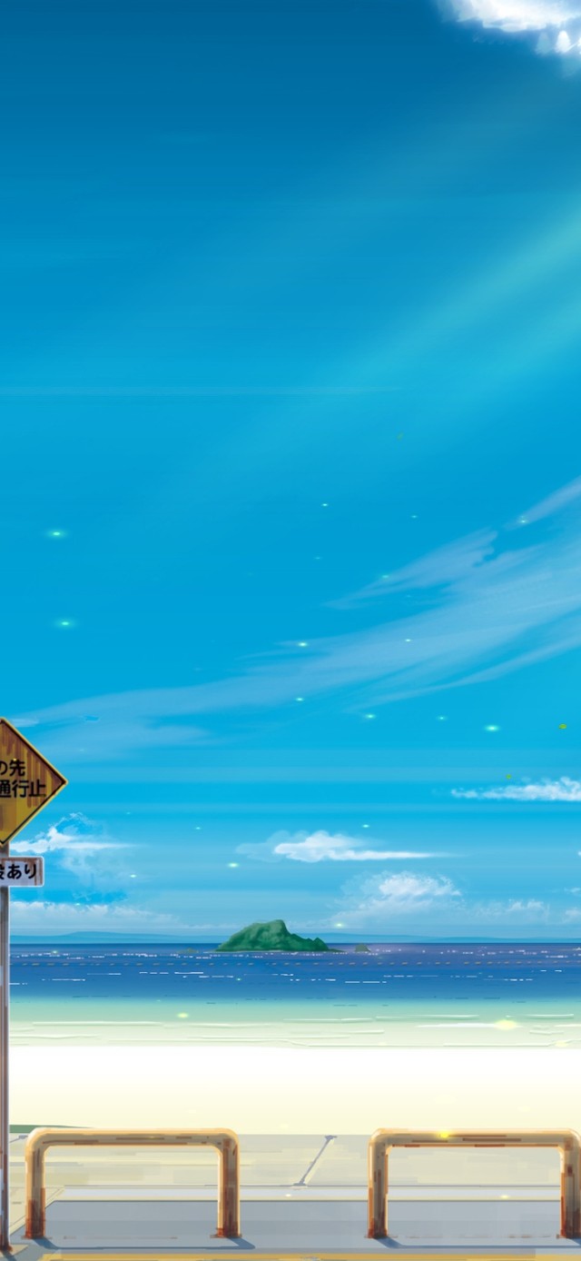 4K 唯美夏日海滨浴场