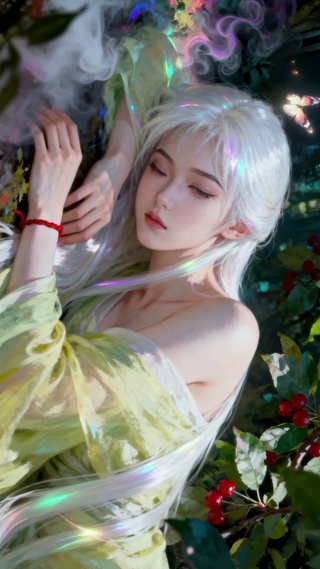 林间流光少女