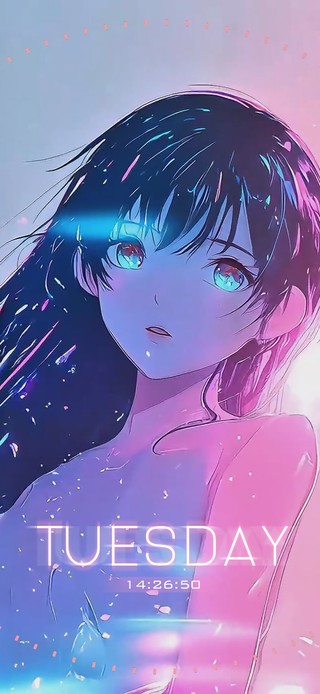 星夜幻梦 蓝眸少女