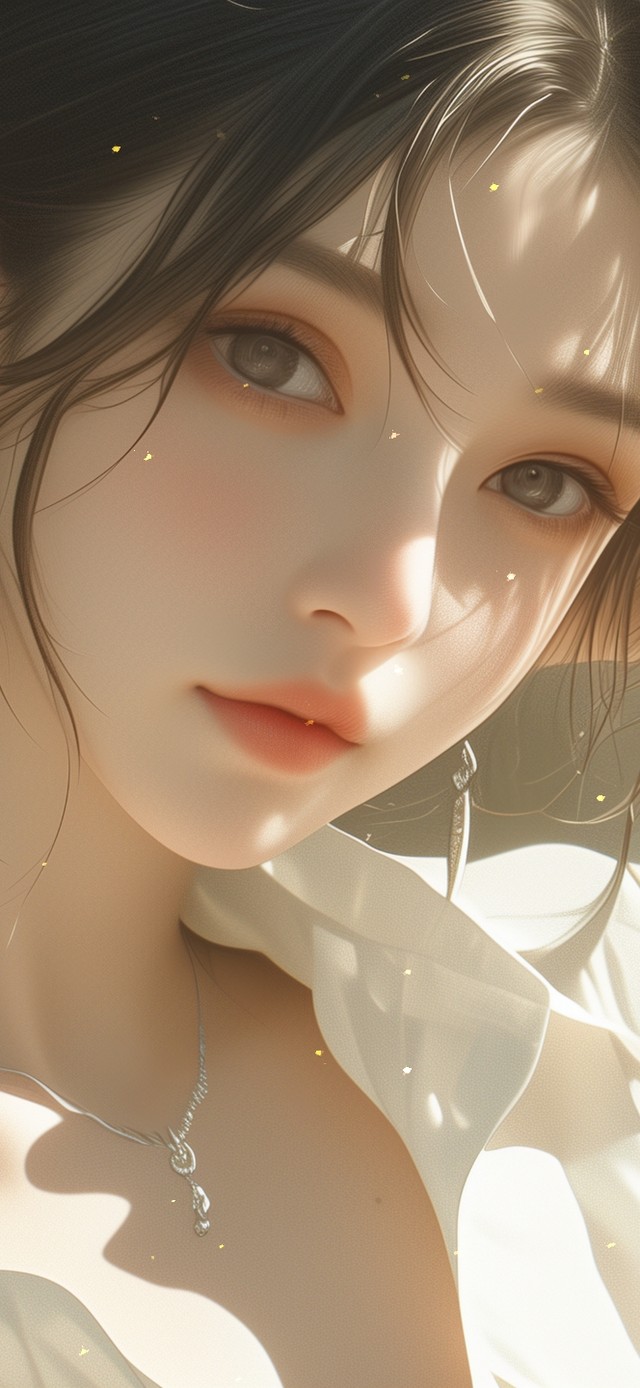 4K夏日休闲慵懒美女 午后31