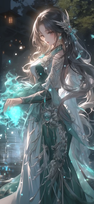 仙门师姐 美艳少女 水系魔法