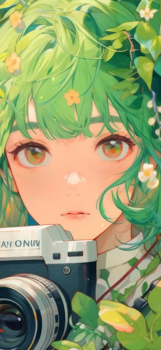 清新护眼 排渣女孩