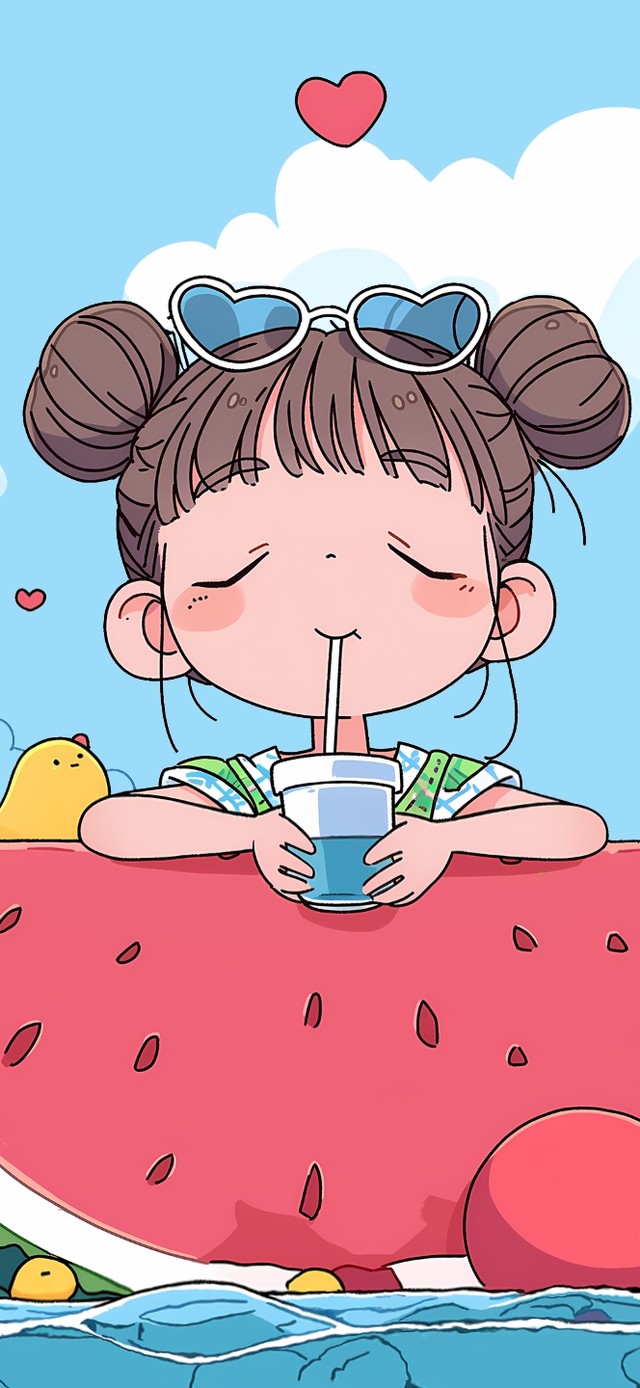可爱西瓜妹妹