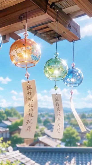 风铃寄心愿