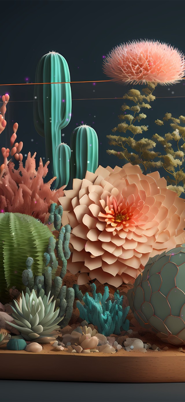 治愈唯美花草世界