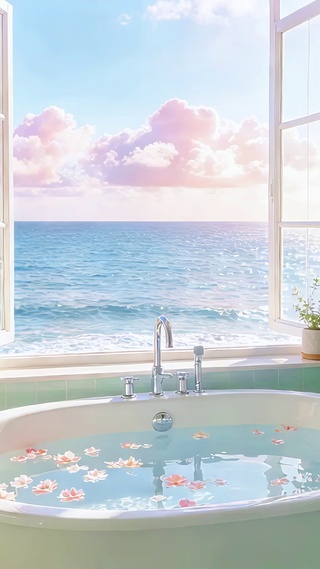 海边浴室