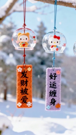 冬日风铃祈愿