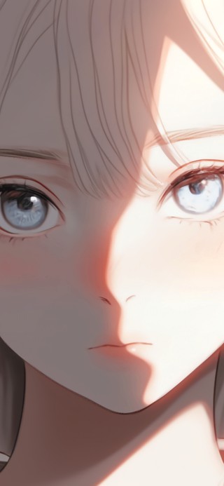 4K 窗边的光影女孩