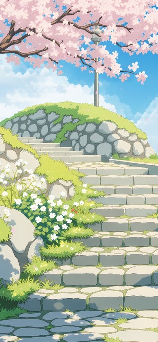 春山樱花小路