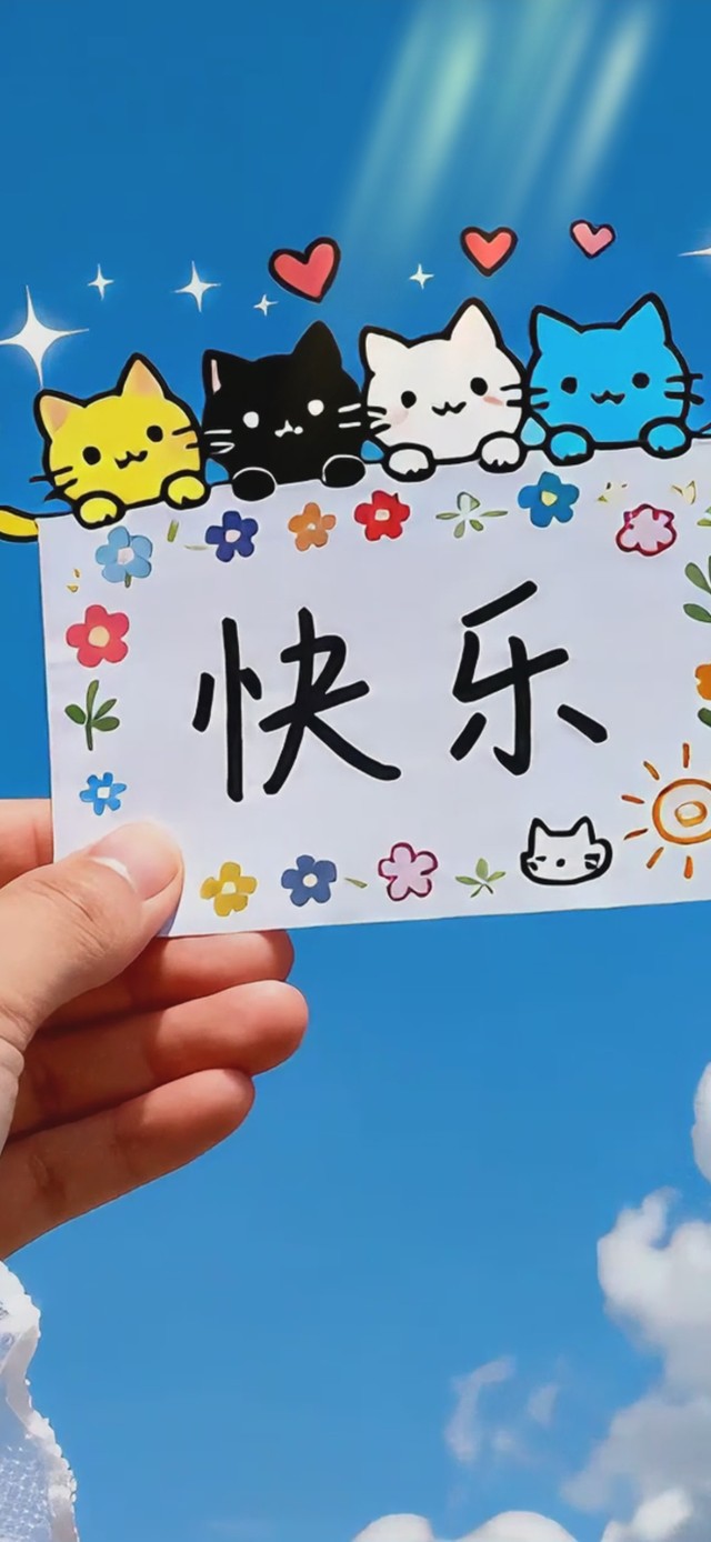 蔚蓝天空