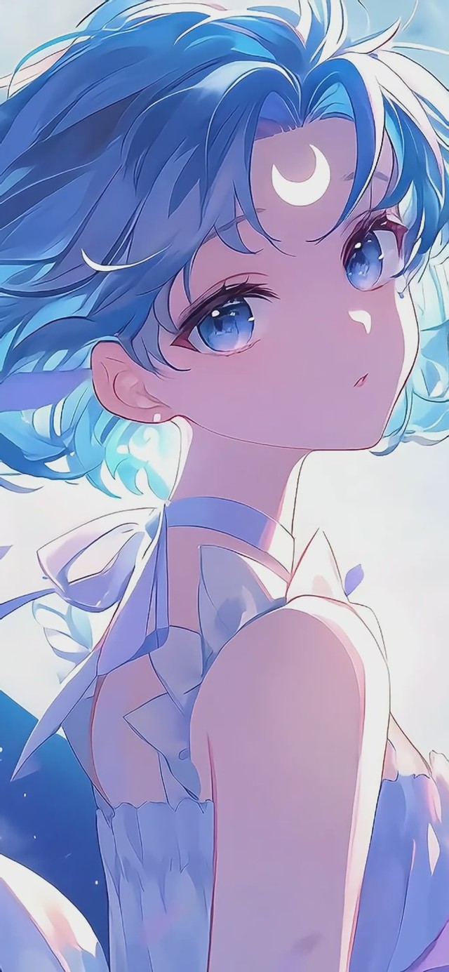 唯美月光下的美少女战士