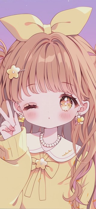 清纯可爱的女孩