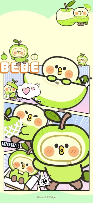 青苹果小鹦鹉bebe2