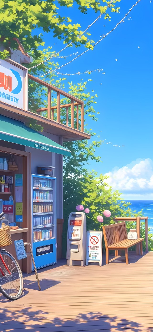 温馨海边小镇