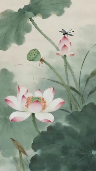 荷花