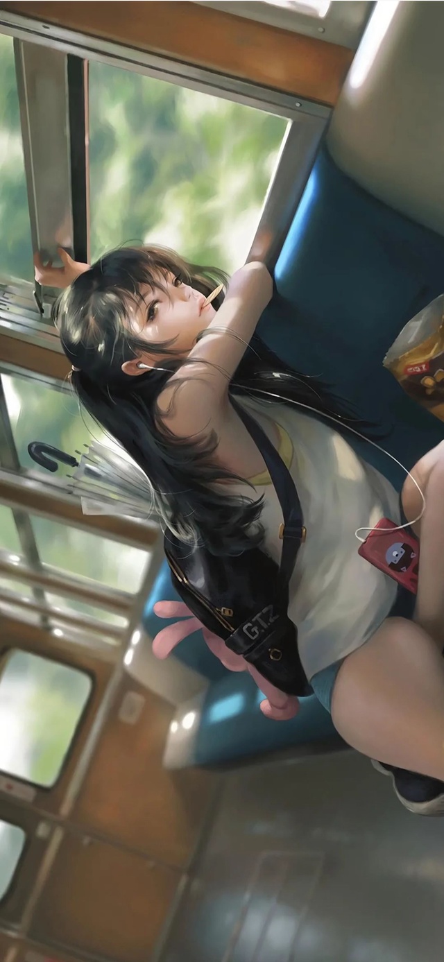 悠闲小姐姐