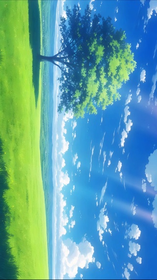 晴空万里