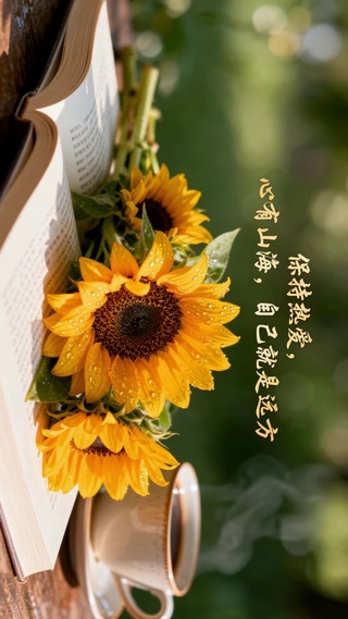 保持热爱心有山海，自己就是远远