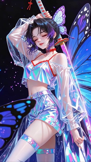 蓝蝶星刃蝴蝶忍