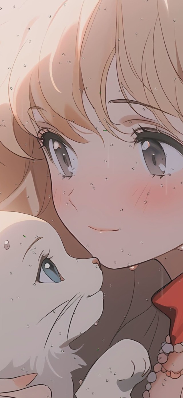 女孩与萌宠