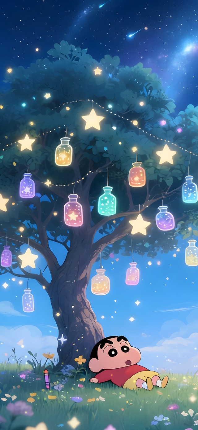 许愿瓶树下小新