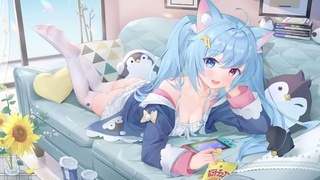 七七酱 白丝 猫娘 2k