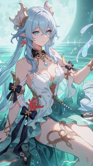 小龙女壁纸